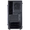 Gabinete mid-tower venus preto com 2 fans led verde