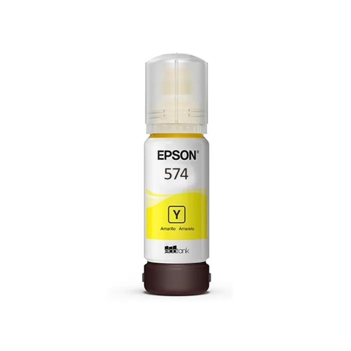 Garrafa De Tinta Epson Amarelo 574 70Ml