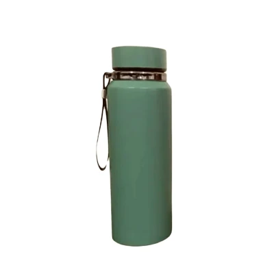 Garrafa Térmica Com Visor Digital Verde 800mL Sport Bottle