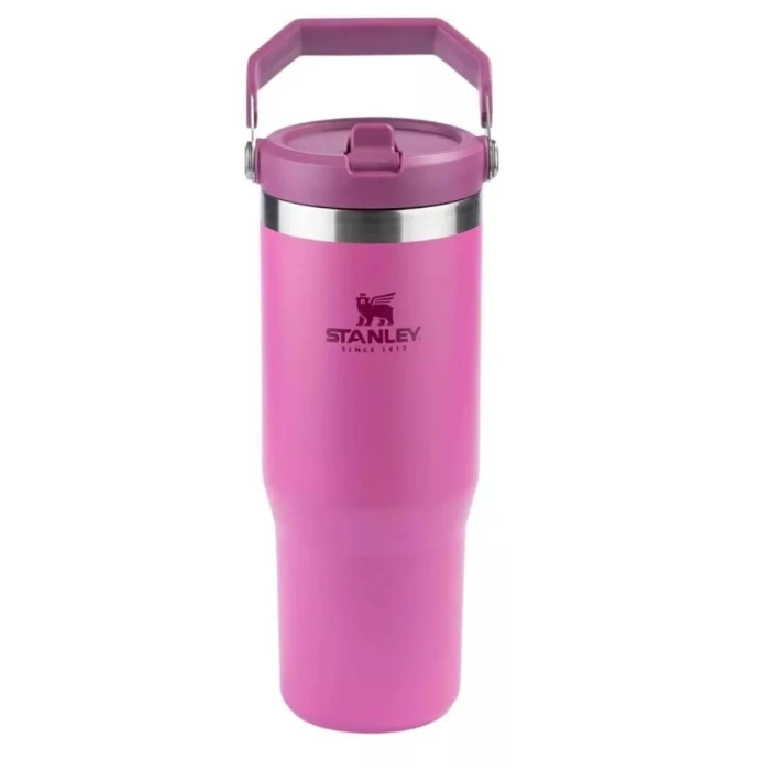 Garrafa Térmica Flip Tumbler Stanley 887ml Cor Rosa Classic