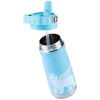 Garrafa Térmica Stanley Infantil Flip Straw 500ml Cor Azul