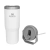 Garrafa Térmica Stanley Tumbler Flip Straw Polar 887mL