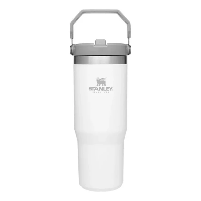 Garrafa Térmica Stanley Tumbler Flip Straw Polar 887mL