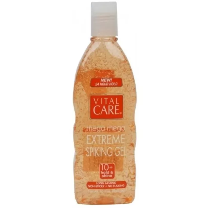 Gel Para Cabelo Vital Care Mega Extreme Fixação 300g