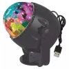 Globo De Led Para Festas Com Efeitos Bluetooth 10W Preto