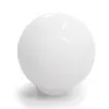 Globo De Vidro Leitoso 20Cm Boca 6,8Cm Nordecor Novo