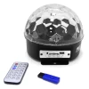 Globo Magico Led Cristal 6 Cores Com Musica Luatek