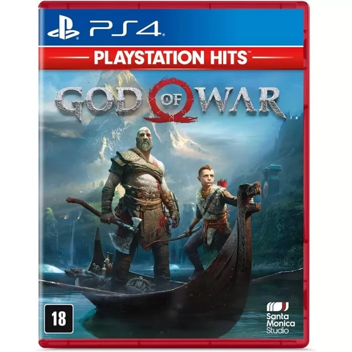 God Of War Mídia Física Usada Para Playstation 4 Hits