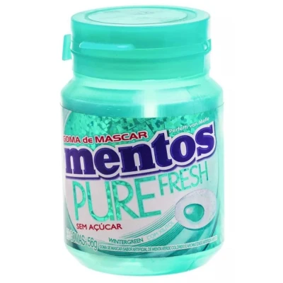 Goma De Mascar Mentos Pure Fresh Wintergreen 56 Gramas