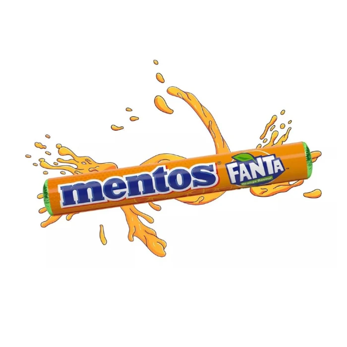 Goma De Mascar Mentos Stick Sabor Fanta Laranja Unidade