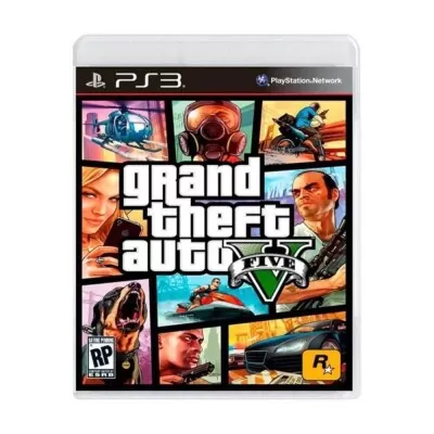 Grand Theft Auto V Mídia Física Usada Para Playstation 3
