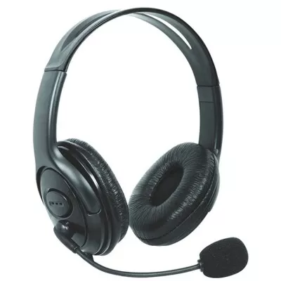 Headphone Com Fio E Microfone Xbox360 Leadership Novo