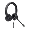 Headset Com Fio Usb Ayda Cor Preto Trust Plug And Play