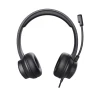 Headset Com Fio Usb Ayda Cor Preto Trust Plug And Play