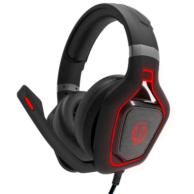 Headset Gamer Flakes Power Kill 7.1 Com Led Vermelho ELG