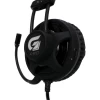 Headset Gamer Fortrek Pro H2 P2 + Usb Preto Com LED Azul