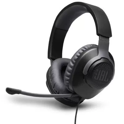 Headset Gamer JBL Quantum 100 Over-Ear Preto