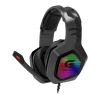 Headset Gamer Rgb Black Hawk Preto Fortrek G P3 + Usb