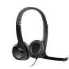 Headset Profissional com fio USB Logitech H390