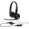 Headset Profissional com fio USB Logitech H390