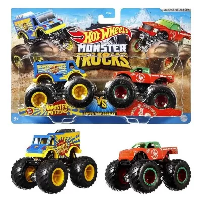 Hot Wheels Carrinhos Monster Trucks Sortidos Mattel Novo