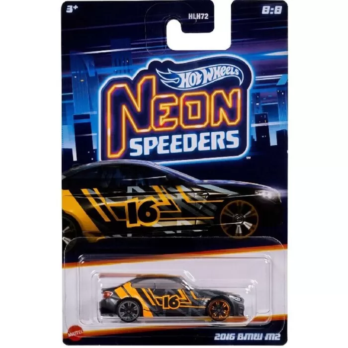 Hot Wheels Neon Speeders Bmw M2 Hlh80 Novo