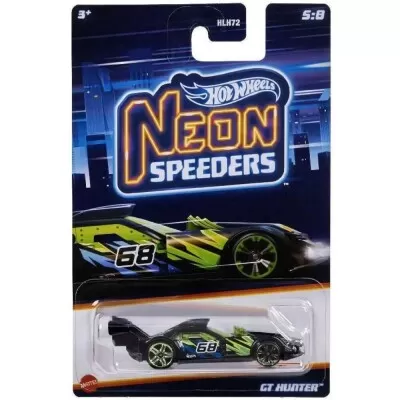 Hot Wheels Neon Speeders Gt Hunter Hlh77 Novo