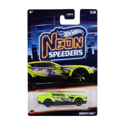 Hot Wheels Neon Speeders Rally Cat Hlh79 Novo