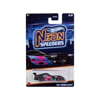Hot Wheels Neon Speeders Srt Viper Gts-R Hlh78 Novo