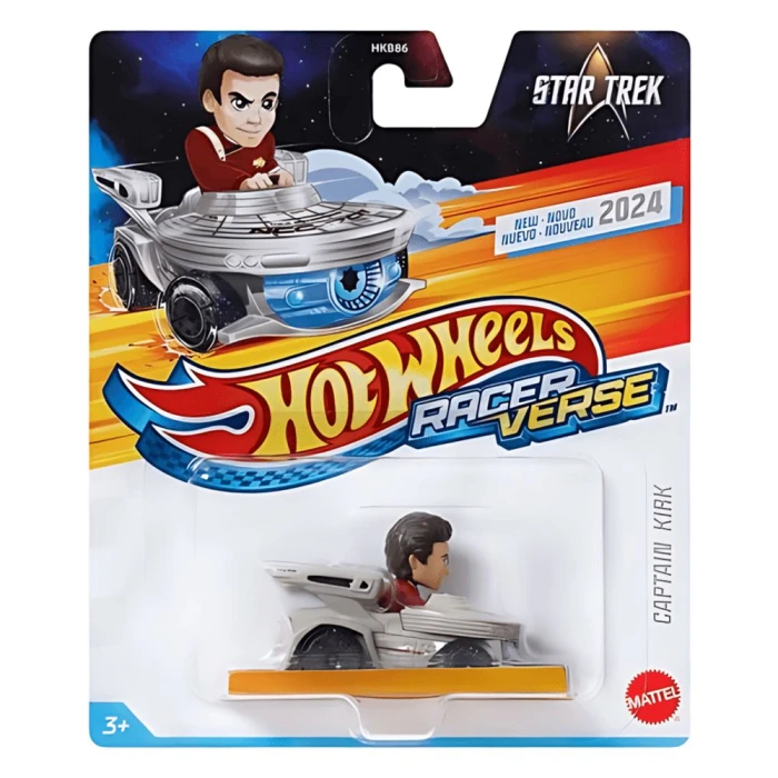 Hot Wheels Racerverse - Star Trek Capitão Kirk Hrt31