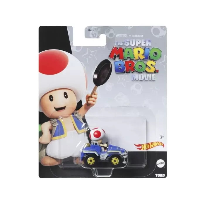 Hot Wheels Super Mário Bros Toad Hkd58 Novo