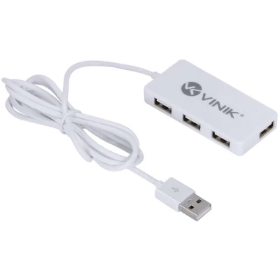 HUB USB 2.0 4 Portas HUV-20B Vinik Original Com NF