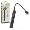 Hub Adaptador USB Tipo-C para 4 USB 3.0 3A X-cell
