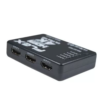 Hub HDMI 5 Entrada 4k Com Controle FX-HUB-4K Flex
