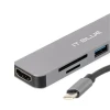 Hub USB-C Múltiplas Saídas 6 Em 1 4K Modelo LE-4137 It.Blue