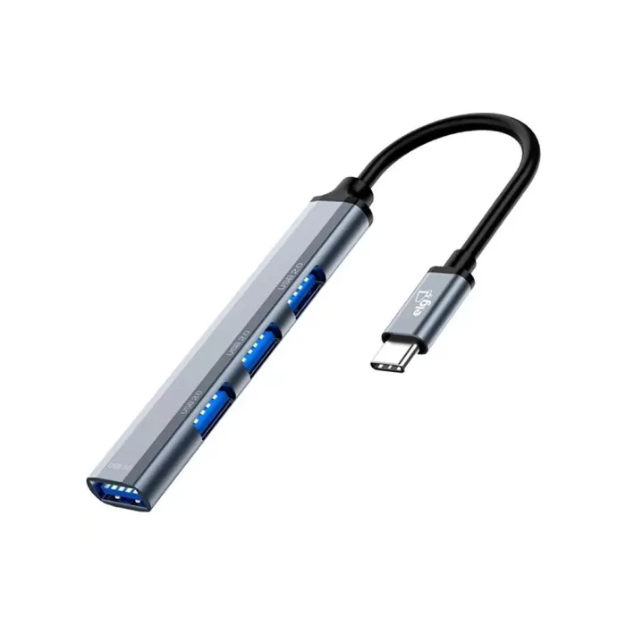 Hub Usb 4 Em 1 Com Usb Tipo-C HUB41A Elg