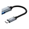 Hub Usb 4 Em 1 Com Usb Tipo-C HUB41A Elg