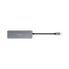 Hub Usb Bright Com Plug Tipo C 3 Portaas+Hdmi 4K Novo