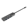 Hub Usb Bright Com Plug Tipo C 3 Portaas+Hdmi 4K Novo