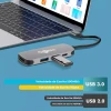 Hub Usb Com 4 Portas Usb/Hdmi Cor Cinza Ims-702 Imenso