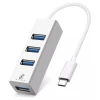 Hub Usb Com Tipo C 4 Portas Cor Branco XC-HUB-10 X-Cell