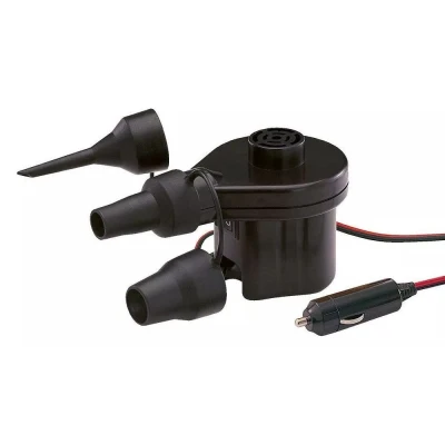 Inflador De Ar Elétrico Portátil 12V 40W 260L/Min Preto Ntk