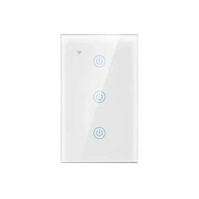 Interruptor Inteligente Zigbee 3.0 Branco 3 Botões Ekasa