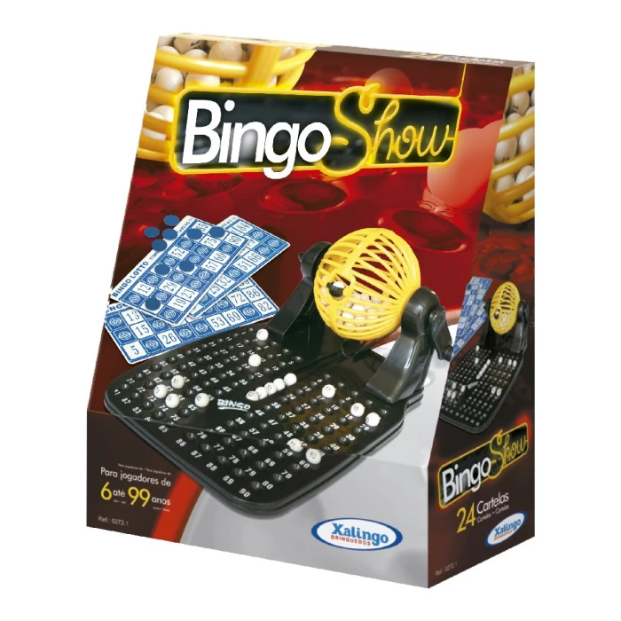 JOGO BINGO SHOW XALINGO DE 1 A 90