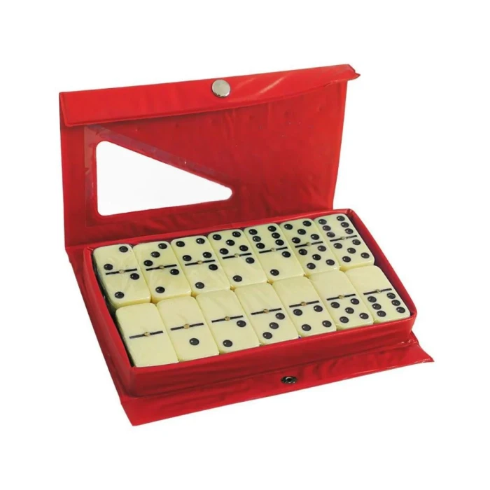 Jogo De Dominó Com 28 Peças H18603 Md Para Diversão