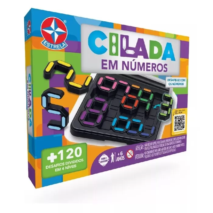 Jogo De Mesa Cilada Com Números Estrela