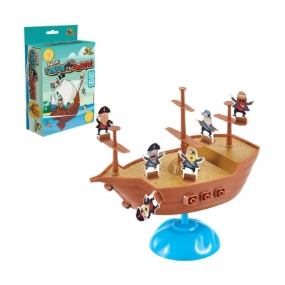 Jogo Do Navio Equilibrista Piratas Art Brink Infantil