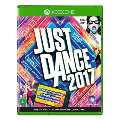 Jogo Mídia Física Just Dance 2017 Xbox One Lacrado Promoção
