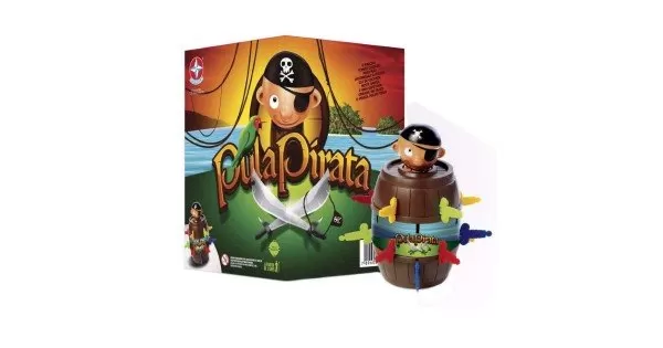 Jogo Pula Pirata - Estrela - Casa do Brinquedo® Melhores Preços e Entrega  Rápida