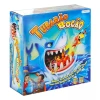 Jogo Tubarão Bocão Pesca 12 Peixes + Vara De Pesca Multikids